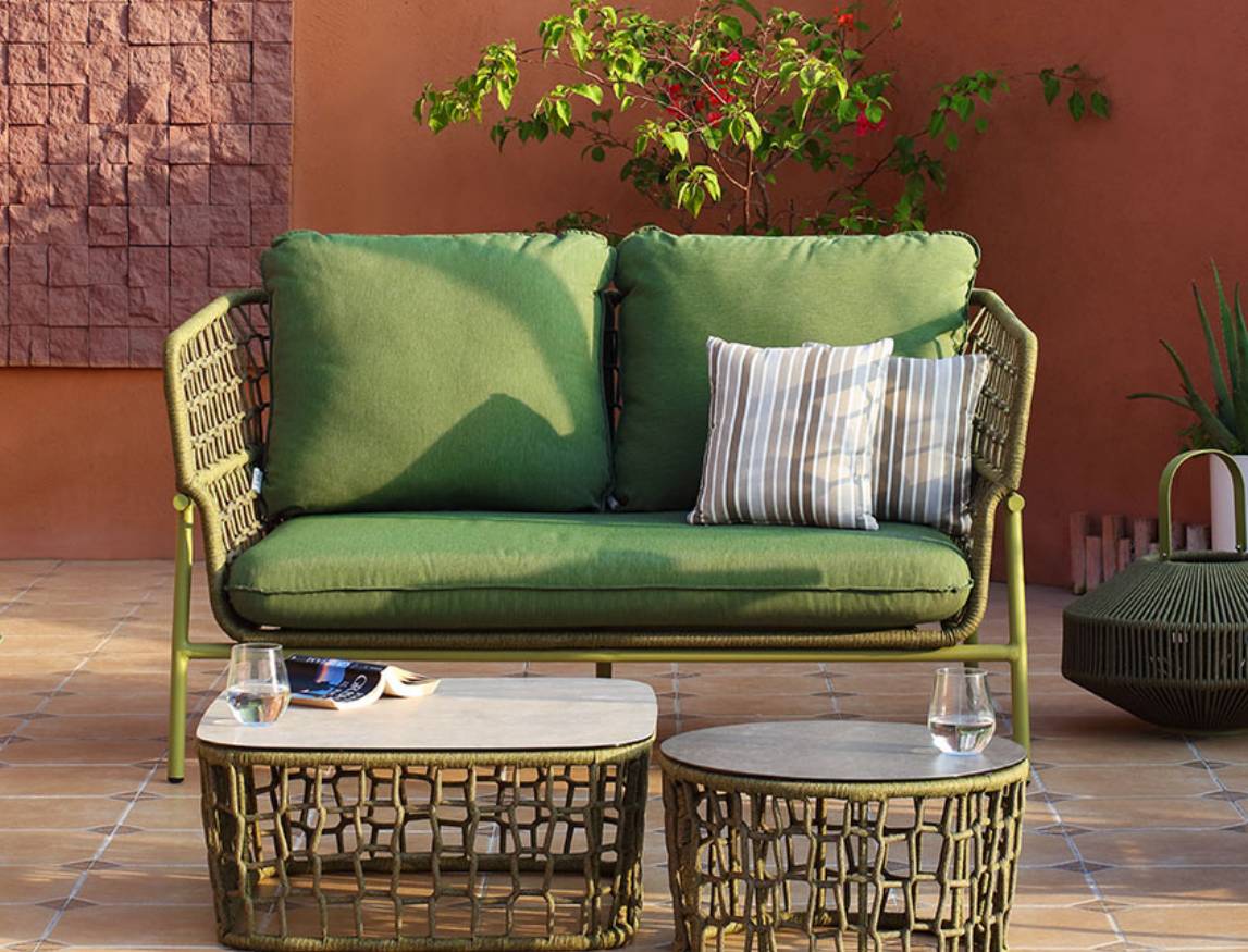 GREEN sofa